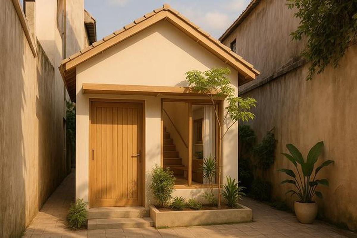 8 Desain Rumah Japandi 2025 di Gang Sempit, Inspirasi Hunian Estetik di Lahan Terbatas