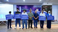 Berijalan Digital Operation Center, merayakan ulang tahun pertamanya dengan memberikan beasiswa dan bantuan alat pendidikan untuk siswa difabel di Yogyakarta.(Istimewa)