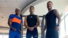 Rafael Silva, Hugo Gomes Jaja, dan Jaimerson Xavier. (Bola.com/Aditya Wany)