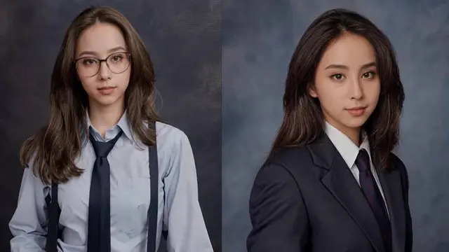 7 Potret Seleb Pakai Filter AI Yearbook Ini Tampil Jadul Bikin Pangling