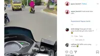 Kembali Berulah, Lihat Kelakuan Emak-Emak Saat Menunggu Lampu Lalu Lintas
