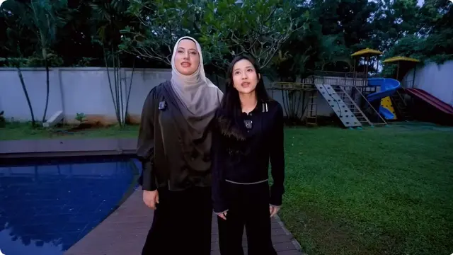 8 Potret Taman di Rumah Tasyi Athasyia, Bak Negeri Dongeng di Lantai Dua