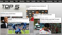 Ini 5 Top Artikel Kanal Bola Liputan6.com 4 September 2013