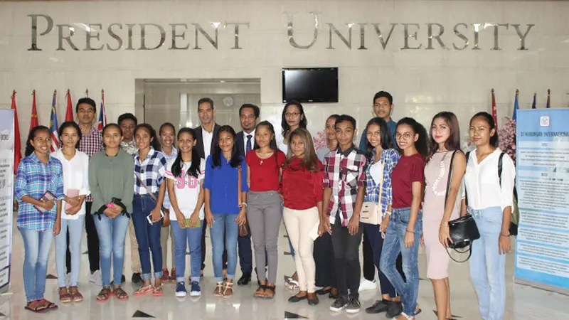 Timor Leste Bangga Mahasiswanya Kuliah di President University