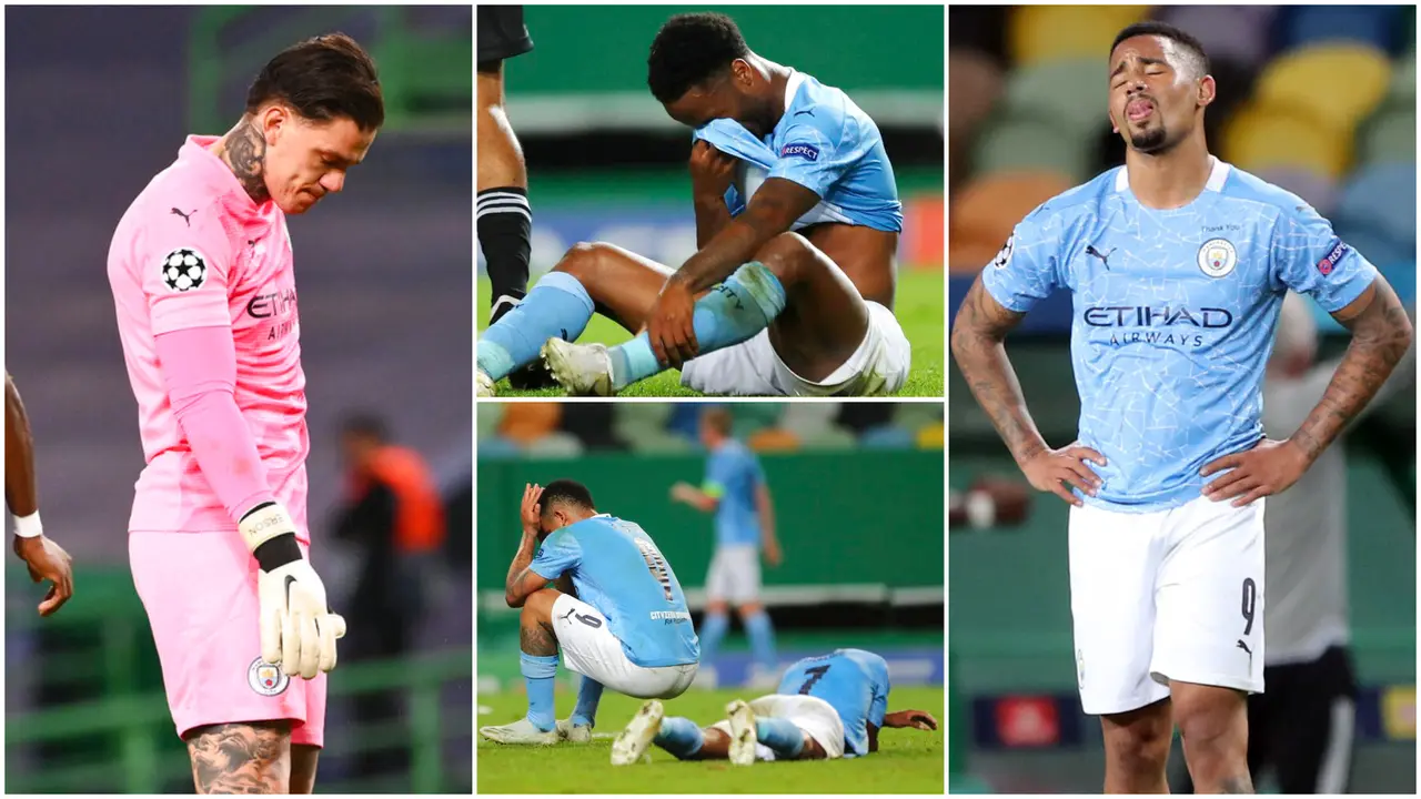 Reaksi Pemain Manchester City Usai Peluit Panjang Laga Melawan Lyon Berbunyi