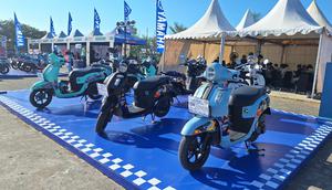 Modifikasi keren di Yamaha Fazzio Modifest Makassar (Arief A/Liputan6.com)