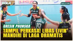 Drama Lima Set, Gresik Phonska Plus Tak Terkalahkan Sukses Kunci Juara Putaran Pertama