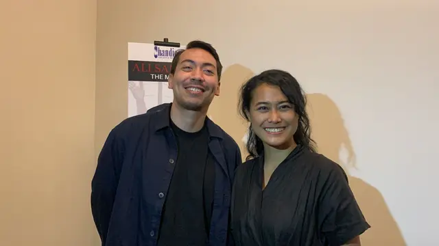 Khiva Iskak dan Putri Ayudya.