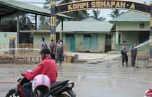 Kompi Senapan A Yonif 111/Karma Bakti Aceh Tamiang Terendam, Brimob Polri Kerahkan Pasukan Bantu Kuras Air