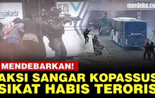 VIDEO: Atraksi Pasukan Elite Kopassus Tempur Jarak Dekat Lumpuhkan Teroris