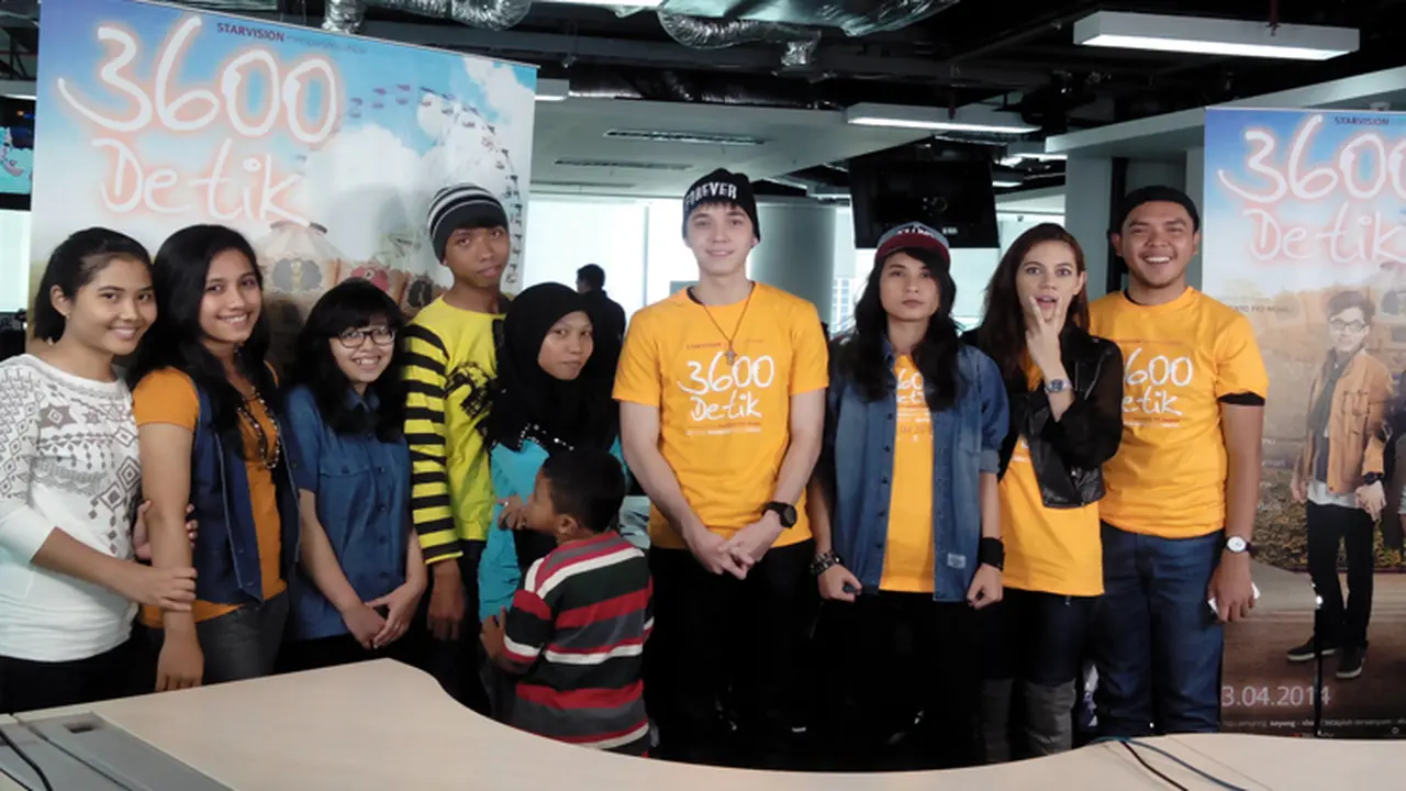 Seru, Stevanaticfans di Cinemaholic Meet & Greet 3600 Detik