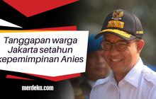 Tanggapan warga Jakarta setahun kepemimpinan Anies