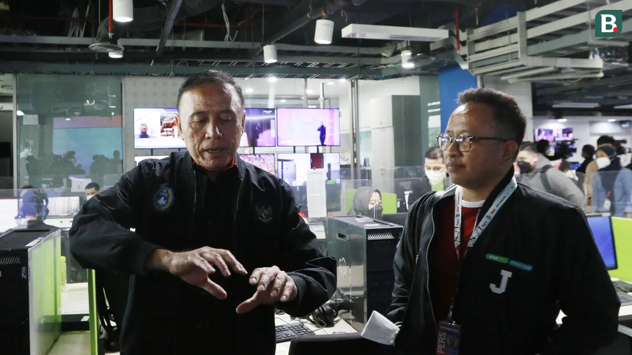 Kunjungan Ketum PSSI Mochamad Iriawan ke SCTV Tower