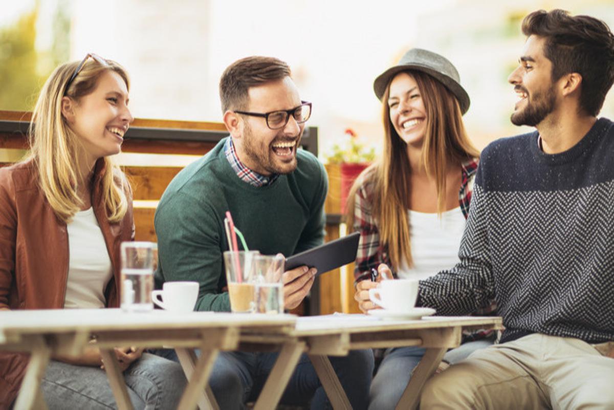 Ilustrasi tertawa (Sumber: Istockphoto)