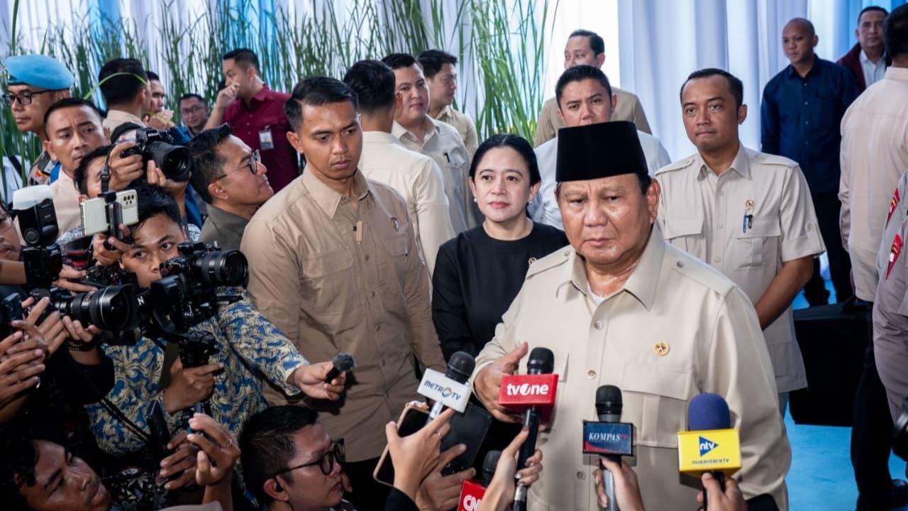 Ketua DPR RI Puan Maharani menghadiri pemusnahan 214 ton barang bukti narkoba hasil sitaan Polri