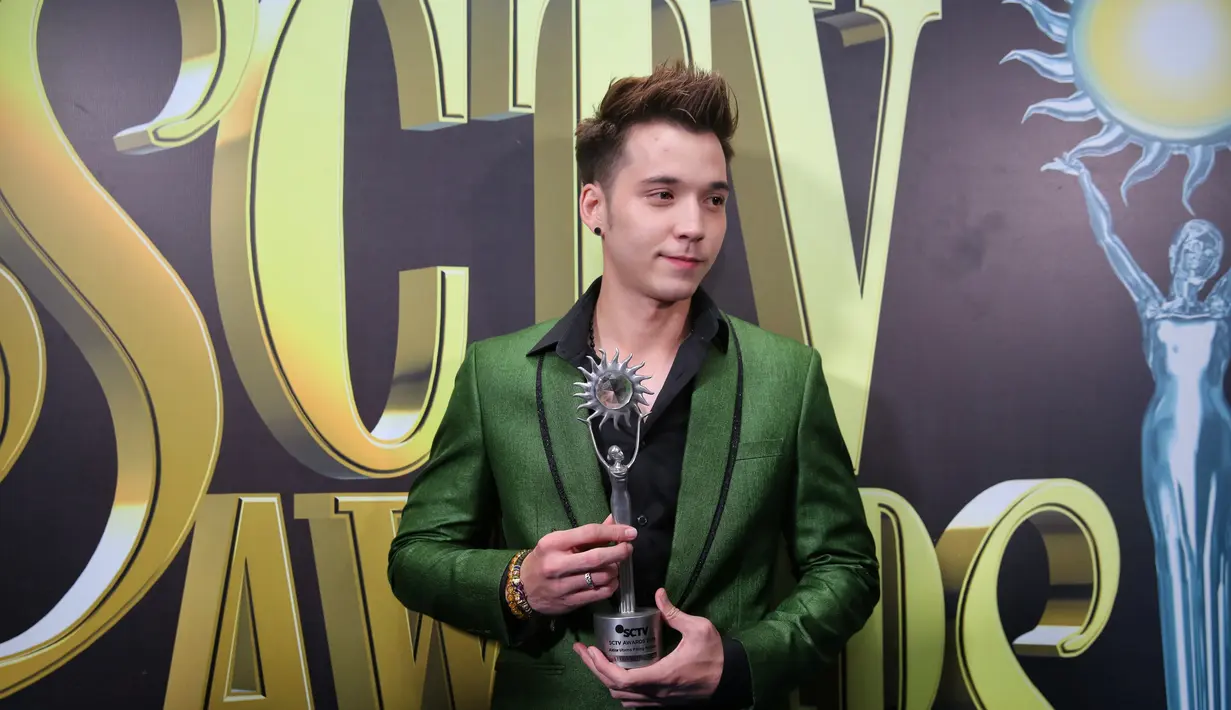 Stefan William SCTV Awards 2019. (Adrian Putra/Fimela.com)