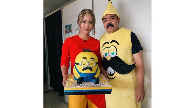 Rayakan Ultah, Ini 5 Potret Adam Suseno Suami Inul Daratista Cosplay Jadi Minions