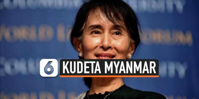 VIDEO: Bukan Cuma 1, Aung San Suu Kyi Dijerat 2 Pasal oleh Polisi Myanmar