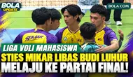 Highlight Semifinal Liga Voli Mahasiswa 2026: STIES MIKAR Bekasi Libas Budi Luhur Jakarta 3-1, Melaju ke Final