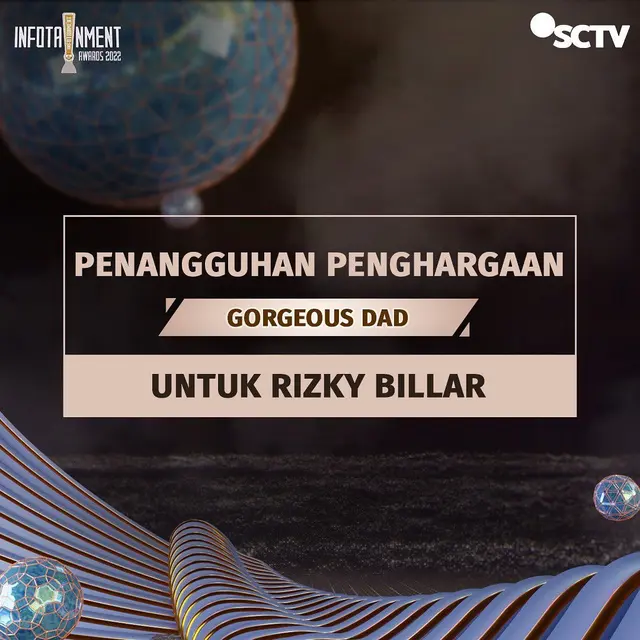 SCTV tangguhkan penghargaan untuk Rizky Billar di Infotainment Awards 2022