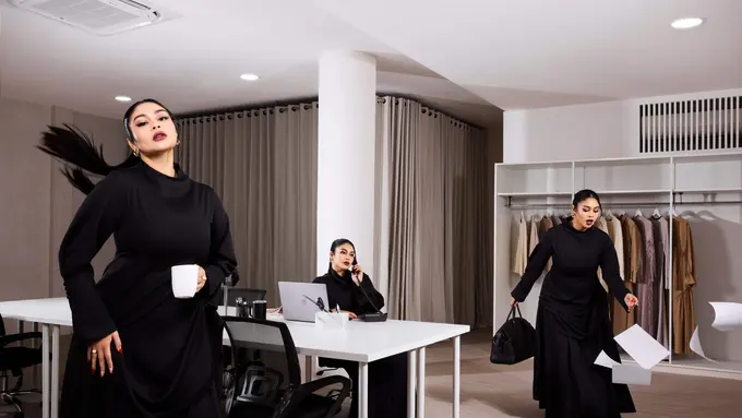 Modern Stature, Outfit Ngantor yang Modern dan Stylish dari Lafiye