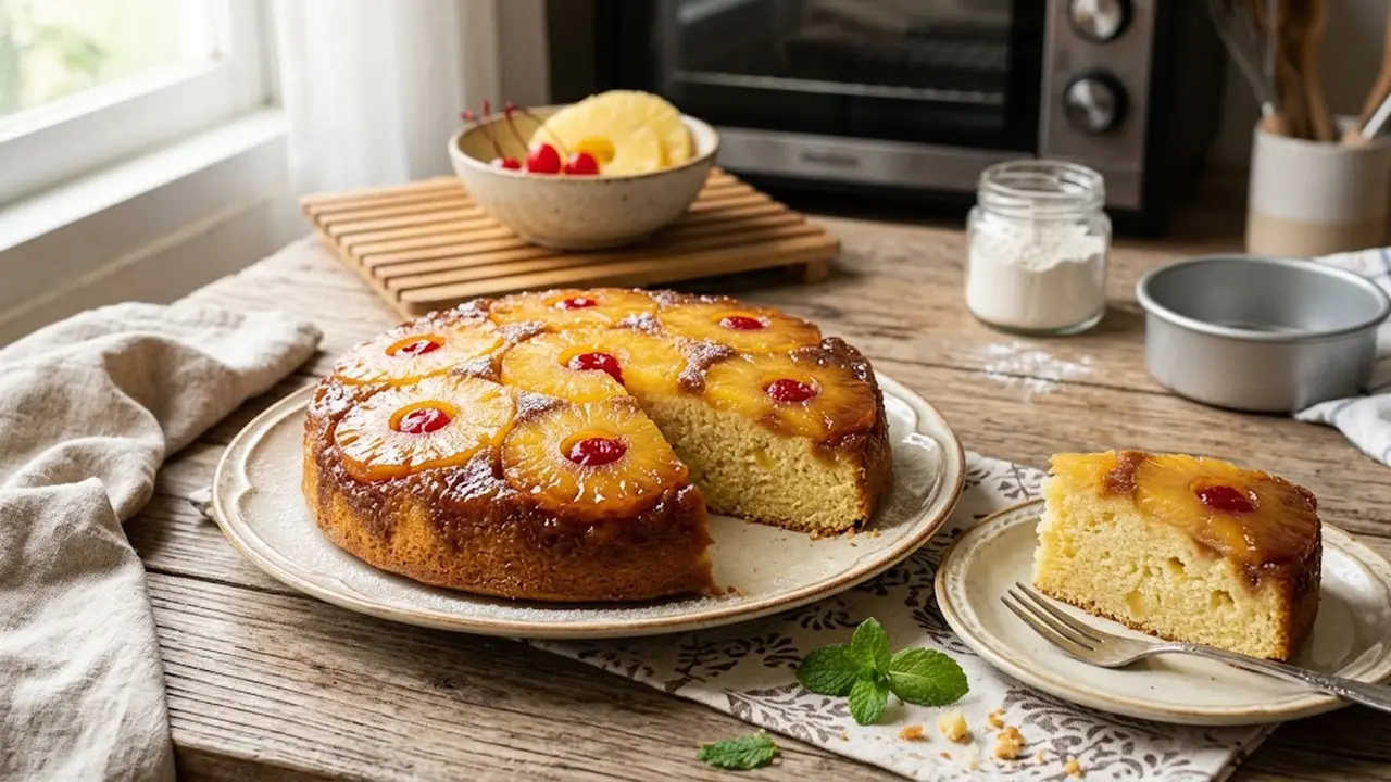 Resep Bolu Nanas Panggang dengan Bahan Sederhana