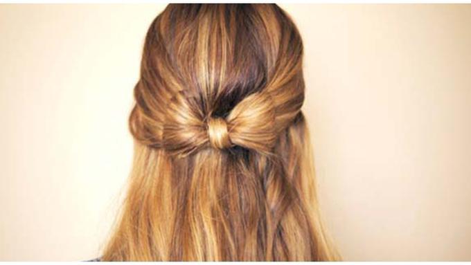 DIY Gaya Rambut  Membuat Pita  Dari  Rambut  Sendiri Beauty 