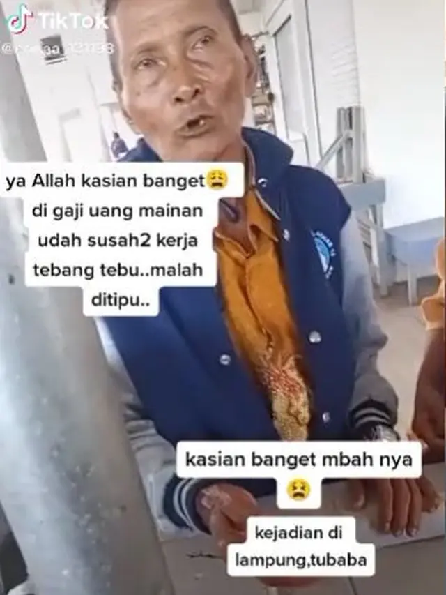 Viral Kakek Ditipu Gaji Dibayar dengan Uang Mainan, Netizen Tak Tega Melihatnya