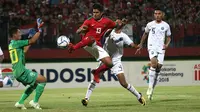 Timnas Indonesia U-16 saat menghadapi Timor Leste di pertandingan Grup A Piala AFF U-16 2018 di Stadion Gelora Delta Sidoarjo, Sabtu (4/8/2018). (Bola.com/Aditya Wany)