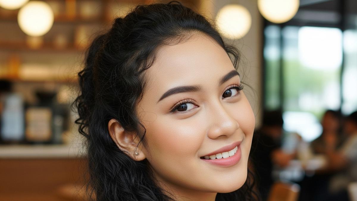 7 Model Rambut Keriting Rapi Seharian, Solusi Anti Lepek di Cuaca Panas