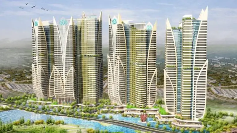 Apartemen Grand Kamala Lagoon.