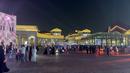 Turis yang ingin mengunjungi kawasan itu bisa menggunakan transportasi metro dan berhenti di stasiun Katara. (Bola.com/Ade Yusuf Satria)