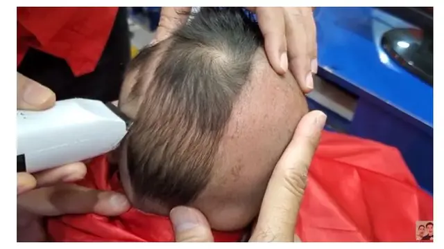 Usai Bikin Paula Menangis, Ini 7 Potret Kiano Tiger Wong Potong Rambut Lagi
