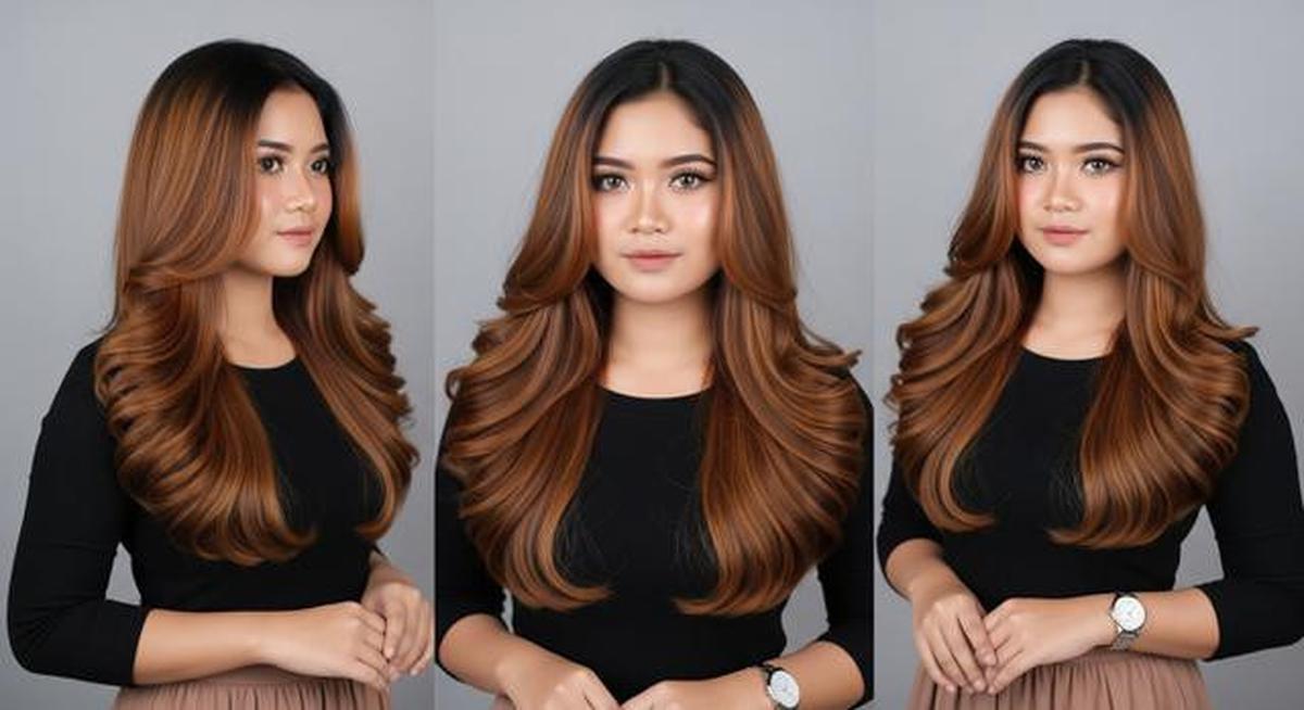 8 Model Rambut Warna Coklat Caramel 2026 yang Bikin Look Lebih Mewah, Terlihat Cantik