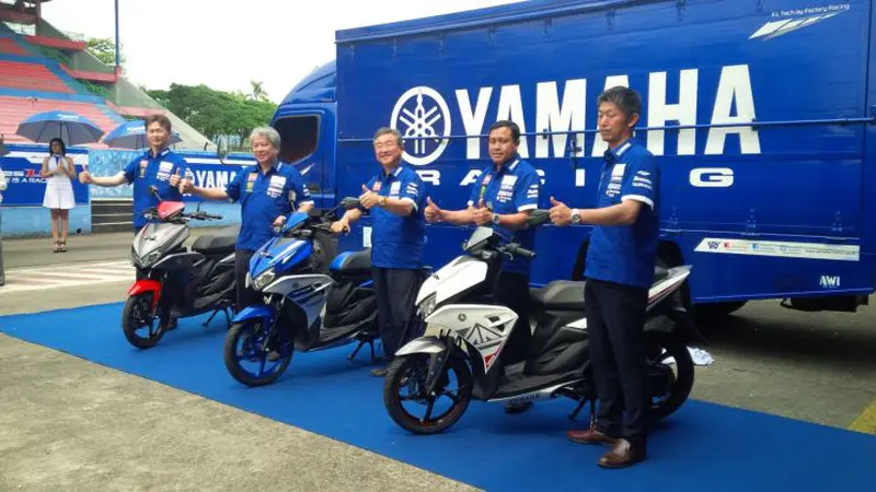 Yamaha Aerox Hasil Kawin Silang antara GT 125 dengan X-Ride