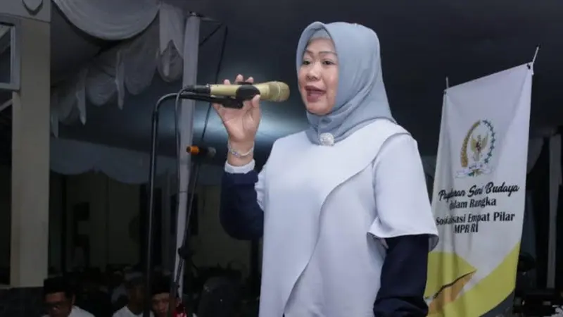 MPR Gelar Sosialisasi Empat Pilar Sekaligus Peringatan Maulid Nabi di Pesantren Al Falak Bogor