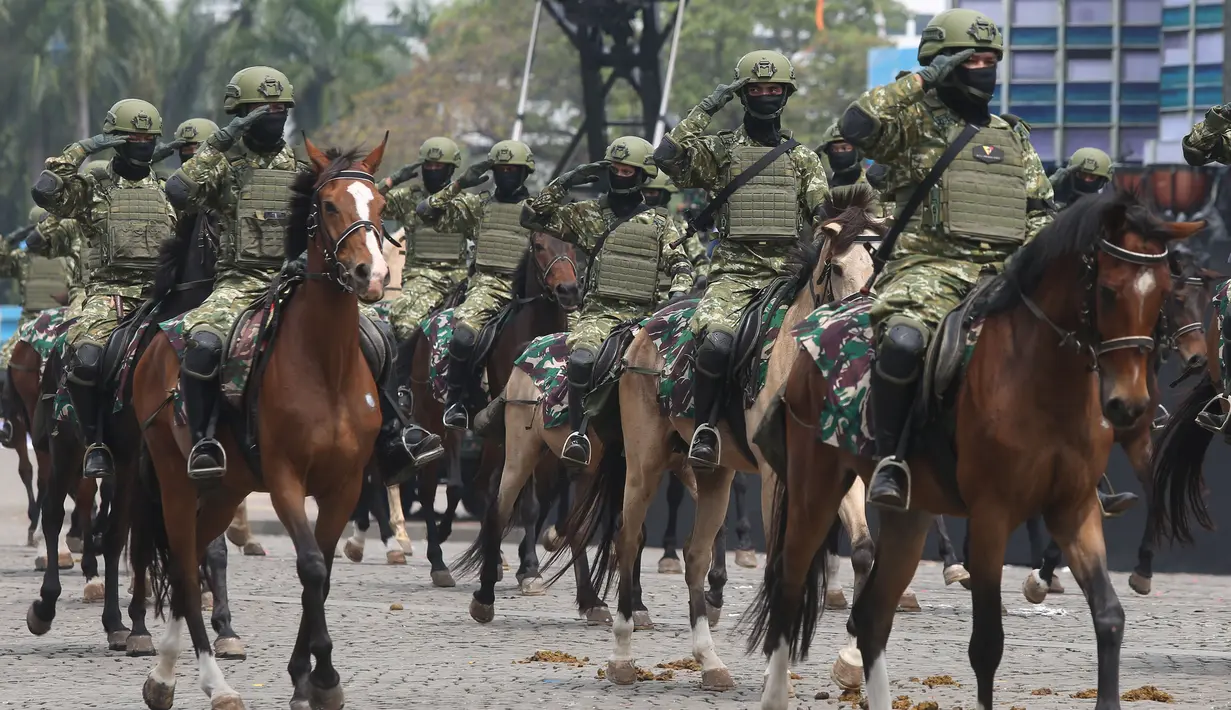 Tema menggambarkan visi Panglima TNI Jenderal Agus Subiyanto agar institusi pertahanan ini senantiasa profesional, responsif, integratif, modern, dan adaptif. (merdeka.com/Arie Basuki)
