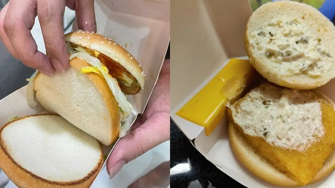 6 Potret Burger Tak Sesuai Ekspektasi Pesanan Ini Bikin Pembeli Kecewa