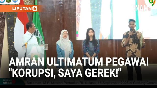 Menteri Koordinator (Menko) Bidang Pangan Zulkifli Hasan memuji Menteri Keuangan Purbaya Yudhi Sadewa. Menurut Zulhas, masalah uang Koperasi Desa Merah Putih selesai selama 30 menit.