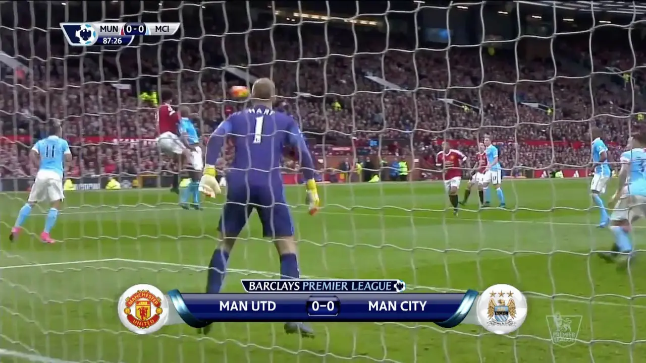 Video Highlights: Manchester United vs 	Manchester City 0 - 0