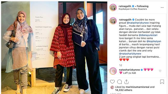 Ratna Galih, Dian Ayu dan Natasha Rizky