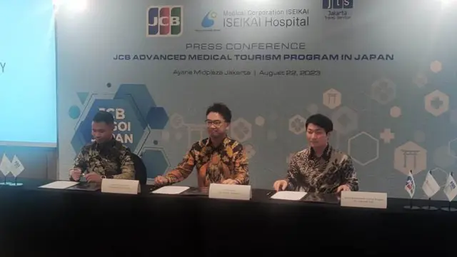 Press Conference JCB Advanced Medical Tourism Program in Japan (Program Wisata Kesehatan di Jepang).