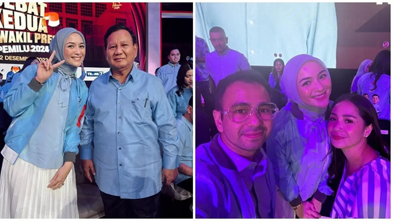 6 Potret Artis Nonton Langsung Debat Cawapres, Ajak Masyarakat Ciptakan Pemilu Damai