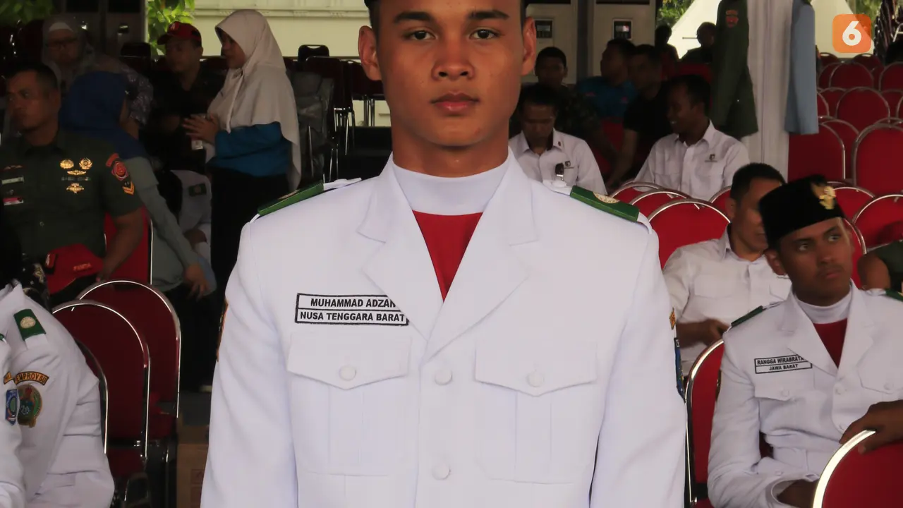 Paskibraka, Paskibraka Nasional 2019, Paskibraka 2019, HUT ke-74 RI, HUT RI ke-74, Muhammad Adzan