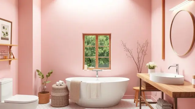 9 Cara Menata Interior Rumah Kombinasi Warna Pink dan Cokelat yang Kekinian