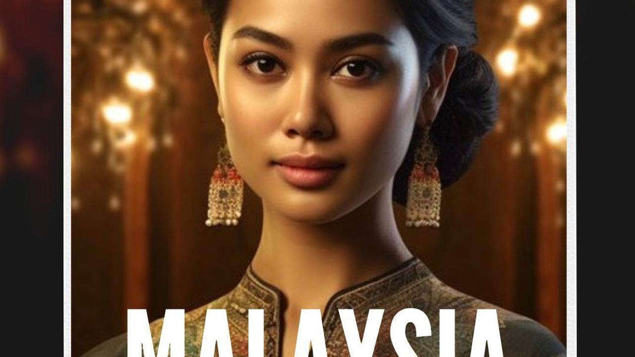3. Standar cantik Malaysia digambarkan sebagai kulit sawo matang dan paras Melayu.
