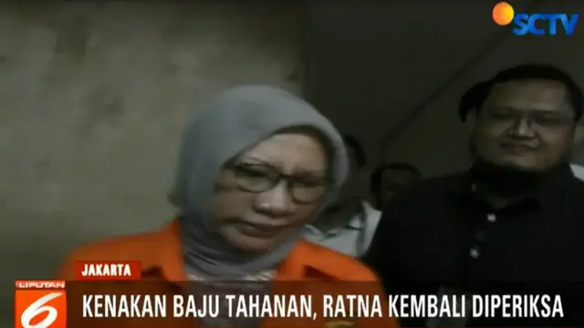Penyidik kembali memeriksa Ratna untuk mendapat keterangan tambahan terkait kasus penyebaran hoaks penganiayaan dirinya di Bandung, Jawa Barat.