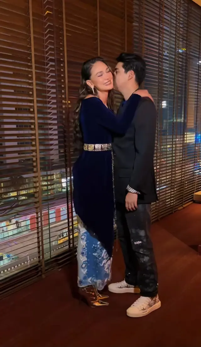 7 Potret romantis Luna Maya dan Maxime Bouttier saat pemotretan, disebut makin mirip dan serasi