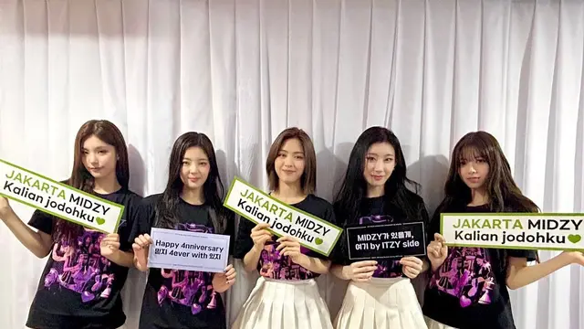 Konser ITZY di Jakarta. (Instagram/ itzy.all.in.us)