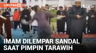 Bacaan Ayat Terlalu Panjang, Imam Salat Tarawih Dilempar Sandal